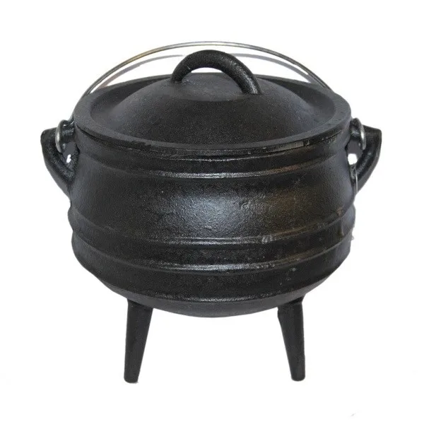 Cast Iron Cauldron Hungarian 11l 16l Hunting Pot Goulash Kettle Boiler ...