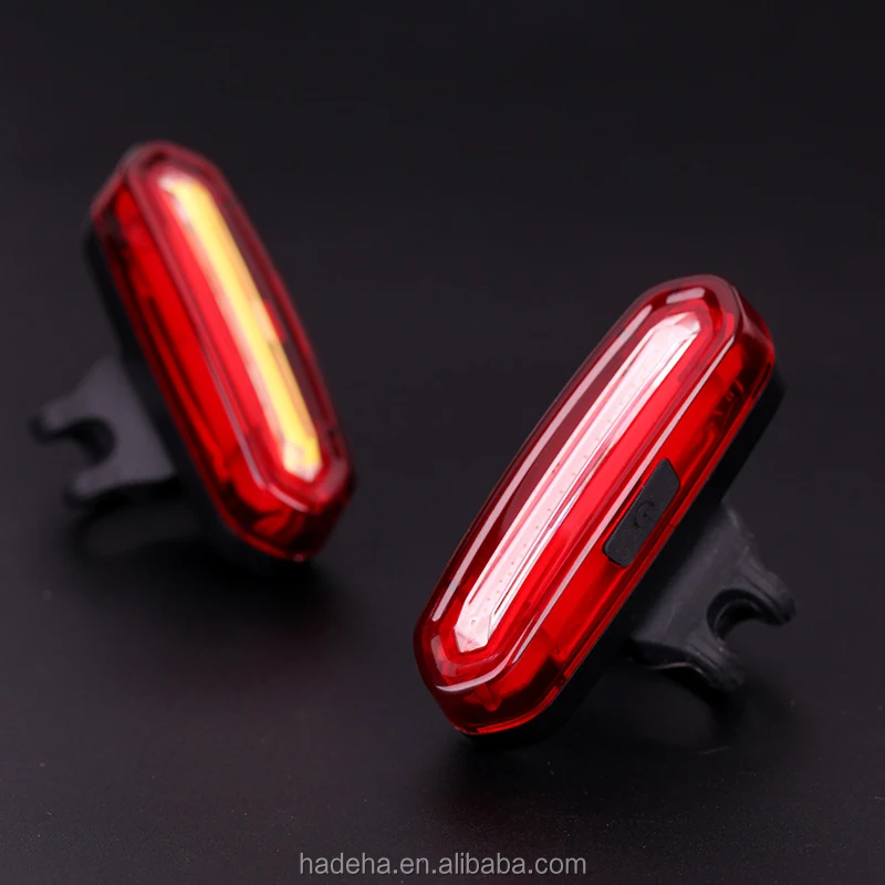 Bike Light Taillight Safety Warning USB Rechargeable LED Bicycle Lamp Outdoor
