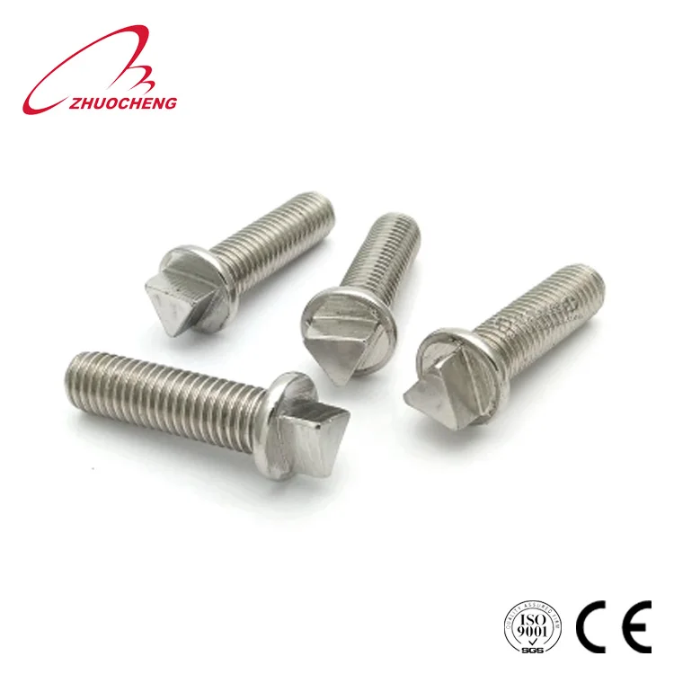 
Stainless steel triangle head bolts 