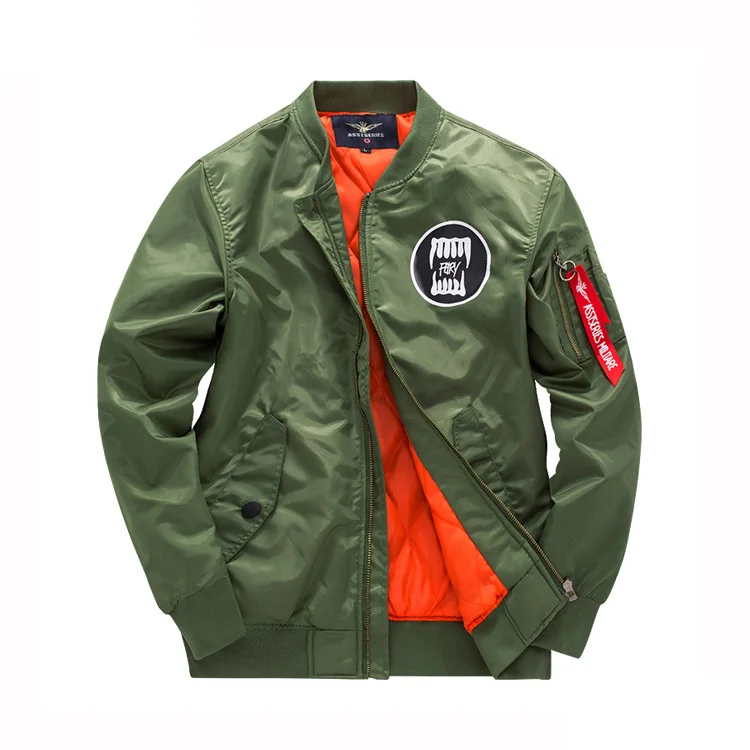 

058811 Men Clothing Classic Pilot Winter Bomber Jacket For Wholesale, Black;army green;navy