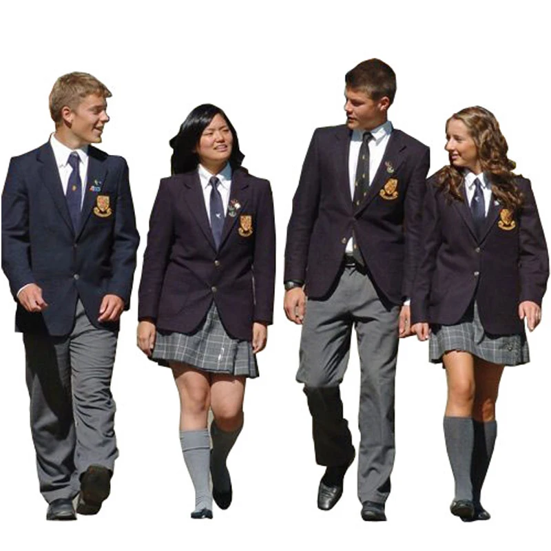 Oem Custom-made School Student Boys And Girls Uniform Blazer - Buy Kids ...