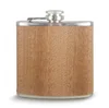 custom logo Promotional price creative wholesale Factory directly high quality wooden hip flask