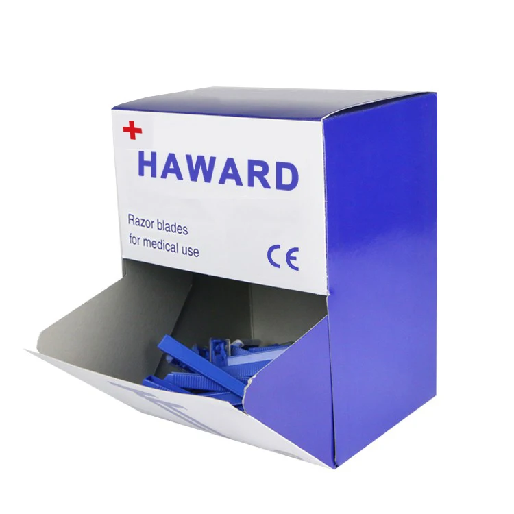 Haward D151 Box Pack Medical Razor Ce Certificated Single Blade Medical