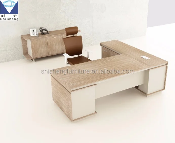 Modern Design In Wood Office Table Specification Office Director Table