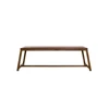 antique square 4 chairs wood dinner table