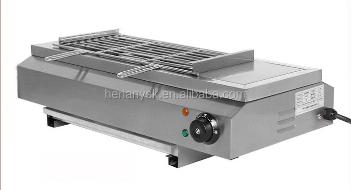 EB-580 Electric Smokeless Barbecue Grill Stainless Steel Electric BBQ Grill
