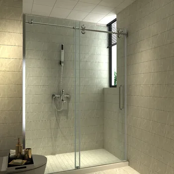 Custom Made Tempered Glass Shower Door Hotel Luxury Simple Shower Room ...