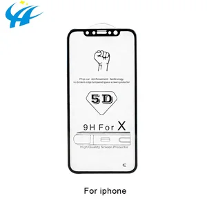 9h 5d premium full curved cover wholesale anti spy anti-shatter privacy filter screen protector for iphone 6 7 8