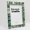 seashell picture frame, fake Jade Rock photo frame