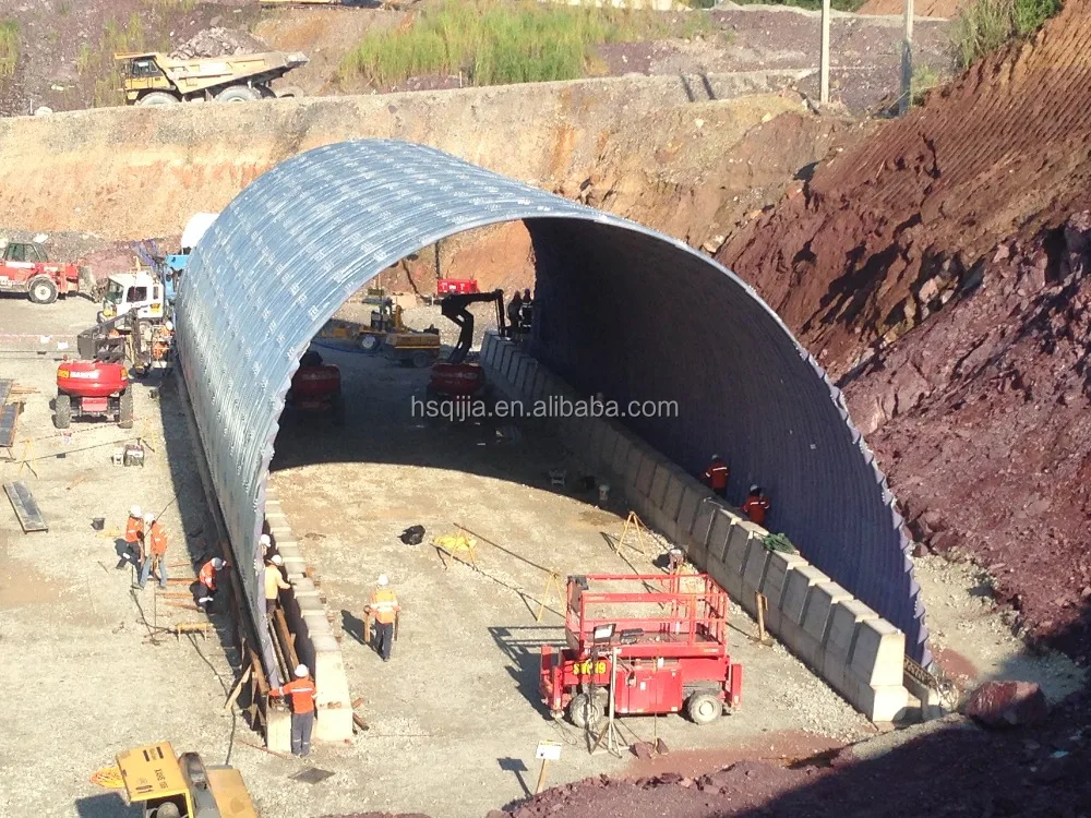 Plastic Coated Corrugated Steel Culvert Pipe Arch/ Culvert/ Corrugated Culvert Buy Hot Dip