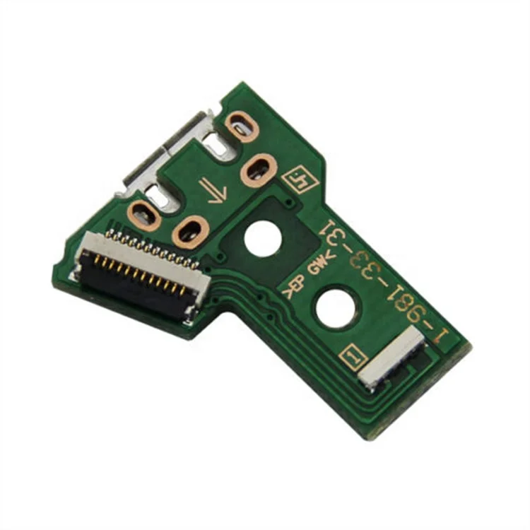 

USB Charging Port Charger Socket Board Replacement Part For PS4 Playstation Pro JDM-040, Green