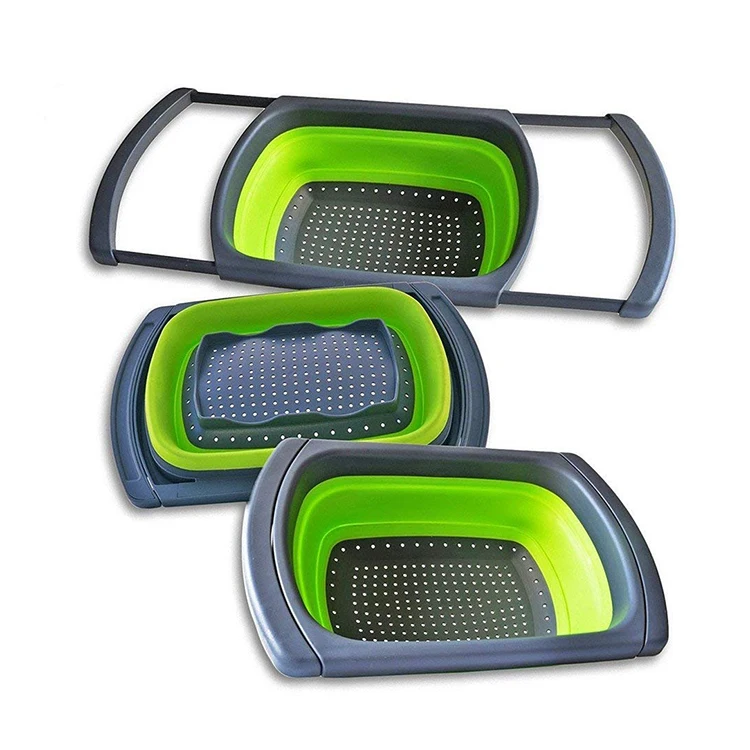 

New Arrival collapsible sink colander strainer, Customized
