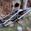 durable BMX bike frame keep welding color titanium BMX bicycle frame new design ti BMX bike frame