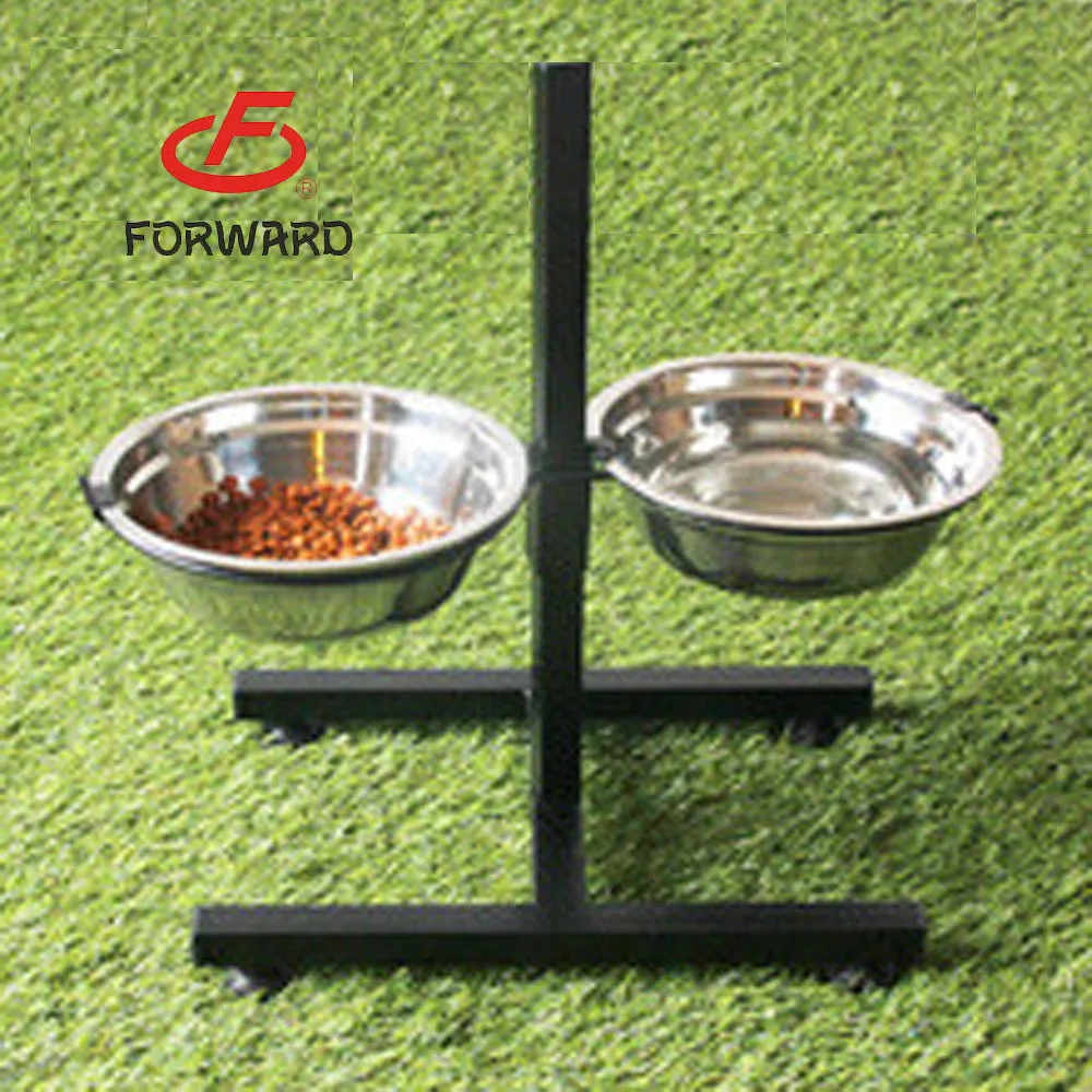 Adjustable Stainless Steel Dog Bowl With Stand For Wholesale Buy Dog