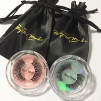 

Private label custom eyelash box 3D false lashes with gift lash bags mink eyelashes vendor
