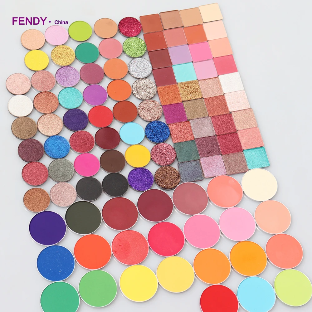

2018 High Pigment Best selling Eye Shades Pressed Single Eyeshadows, Multi-colored