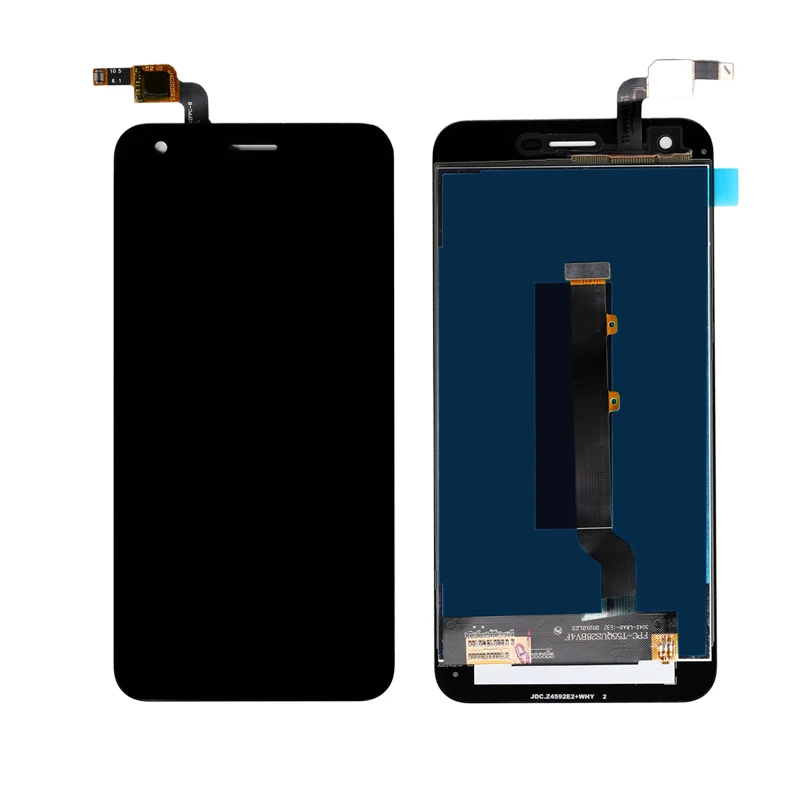 

Mobile Phones Replacement Full Set LCD Display Digitizer Panel For Alcatel Vodafone Smart Ultra 6 VF995 LCD, Black .white