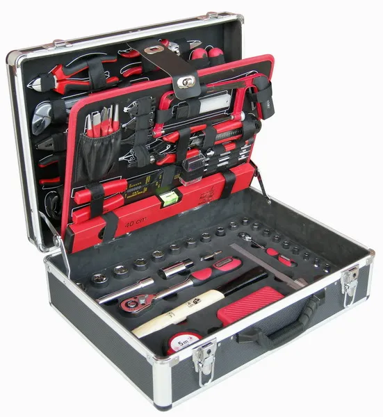 
Factory Promotion germany kraftwerktools 88Pcs Tool Kit aluminum Boxes 