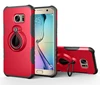 Phon case with ring holder kickstand and magnetic car mount mobile back cover for Samsung galaxy S7 case S7 edge case