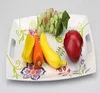 new product kitchen accessories custom printed designer melamine food snake wine serving tray