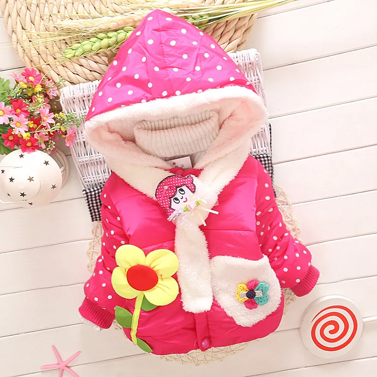 

Little Girls Winter Coats Kids Clothes Stock Girls Fancy Jacket, As picture;or your request pms color