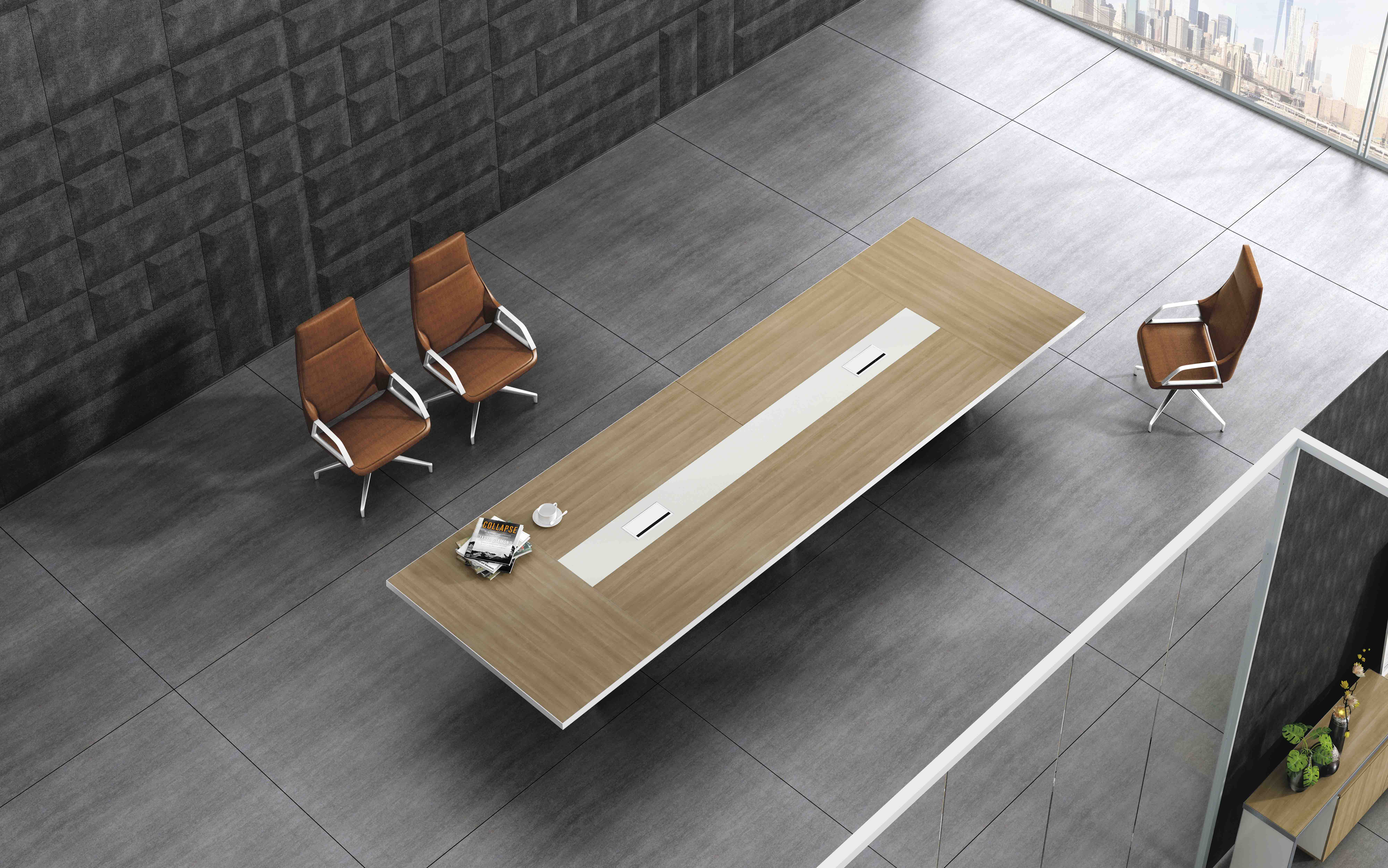 
New Modern Design Luxury Office Conference Table OEM Metting Table For 12 Person 