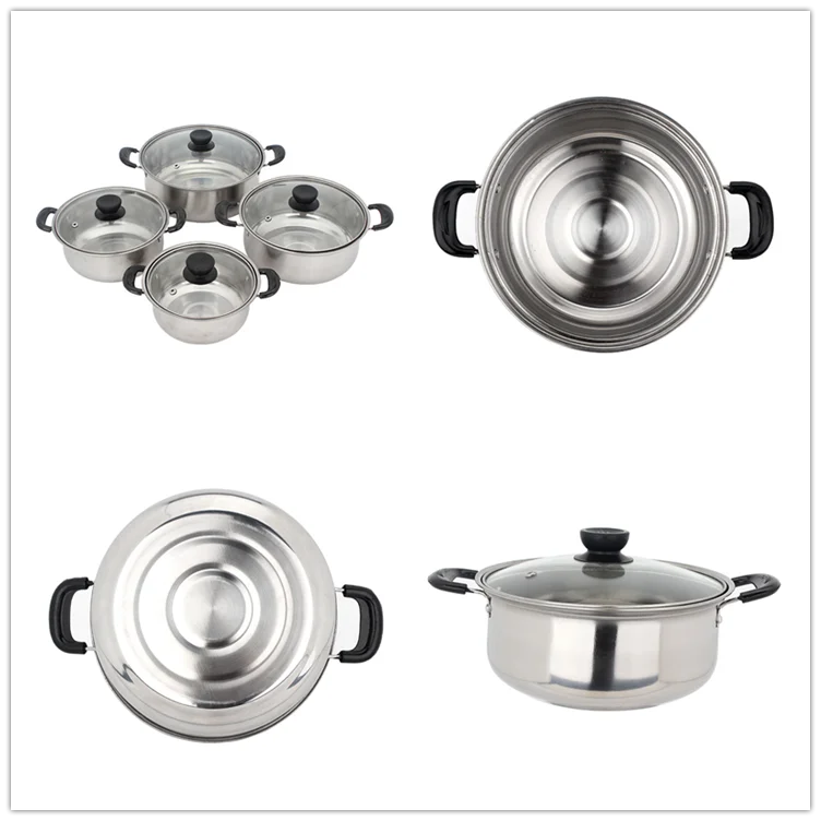 Stainless Steel Cookware Set Cooking Pot Cookware Set Kitchen Cookware