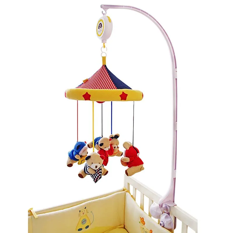 Crib Mobile Infant Baby Play Toys Animal Bed Bell Toy Mobile Cute