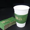 Hot drink coffee paper cup sleeve/paper java jacket for coffee cup