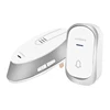 LOOSAFE Wireless Doorbell Door Bell Chime Kit Two Transmitters Bell-Push Buttons,and 2 Plug-in Receivers