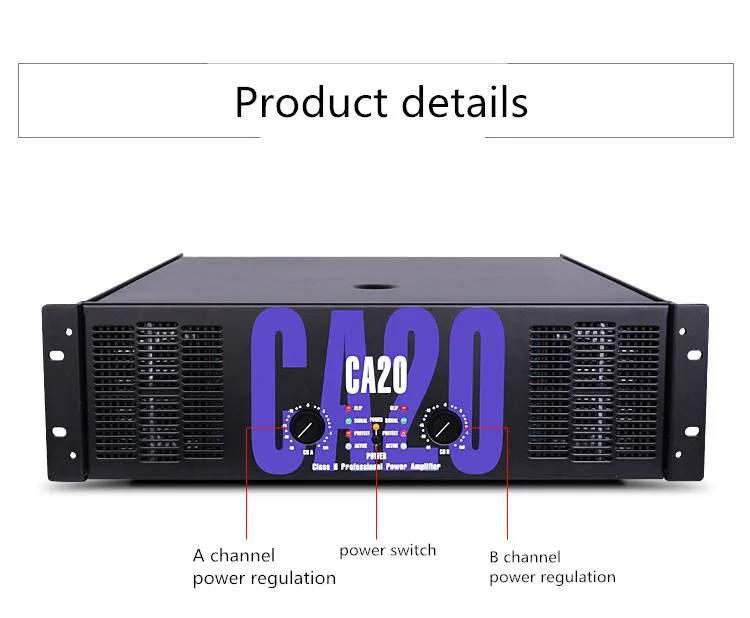 EPXCM/ CA20  Manufacture Professional Audio Sound Standard Power Amplifier 1200Watts  Audio Power Amplifier  for Stage show