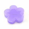 Single flower shape mini collection pill storage plastic box