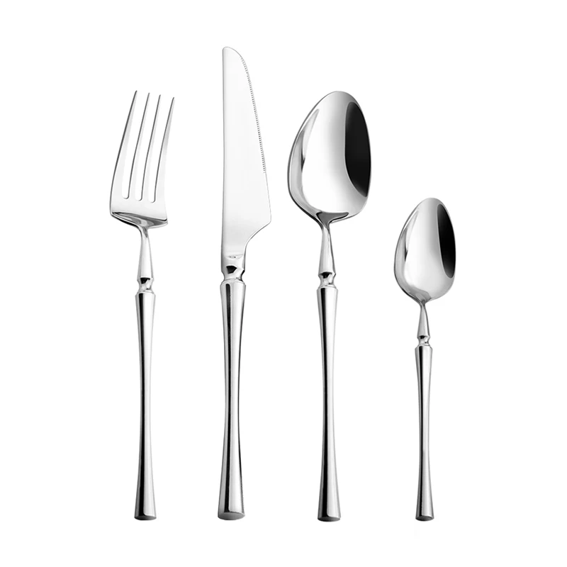 

Creative design canton tower colorful 1810 stainless steel flatware cutlery set