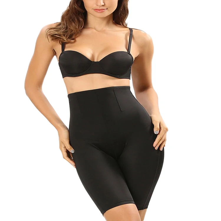 

Custom Services Curve-Creating Black Elastic High Waist Double-Layered Butt Lifter