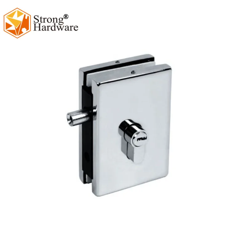 SF606 Frameless shower glass door series sliding glass door lock, View sliding glass door lock