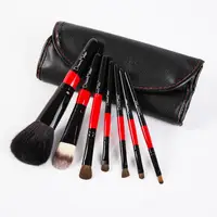 

Portable 7pcs brush PU bag packed beauty woman makeup kit for girls make up cosmetic brush set