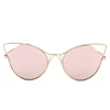 Wholesales sun shades sunglasses 2018 womens UV400 cat eye Ready Stock OEM designer sunglasses