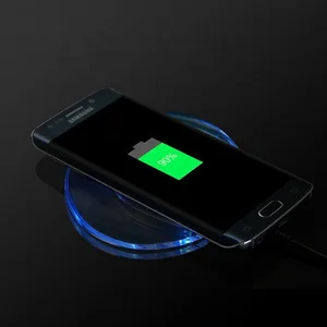 Qi Micro USB Wireless Charger LED Glow