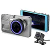 Top selling amazon product Full HD 1080p Car Dashboard Camera 4.0 inch IPS Screen Dual Wide Angle Lens Car Dash Cam