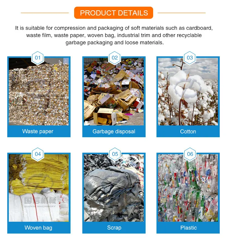 Machine Cotton Baler Machine   