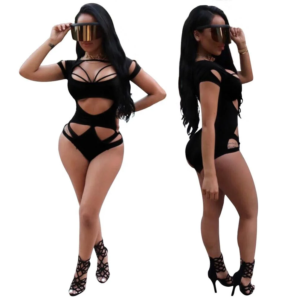 

2019 sexy swimwear women high waist bikinis high quality printed swimsuit biquini summer swimsuit women sexy bikini, Black