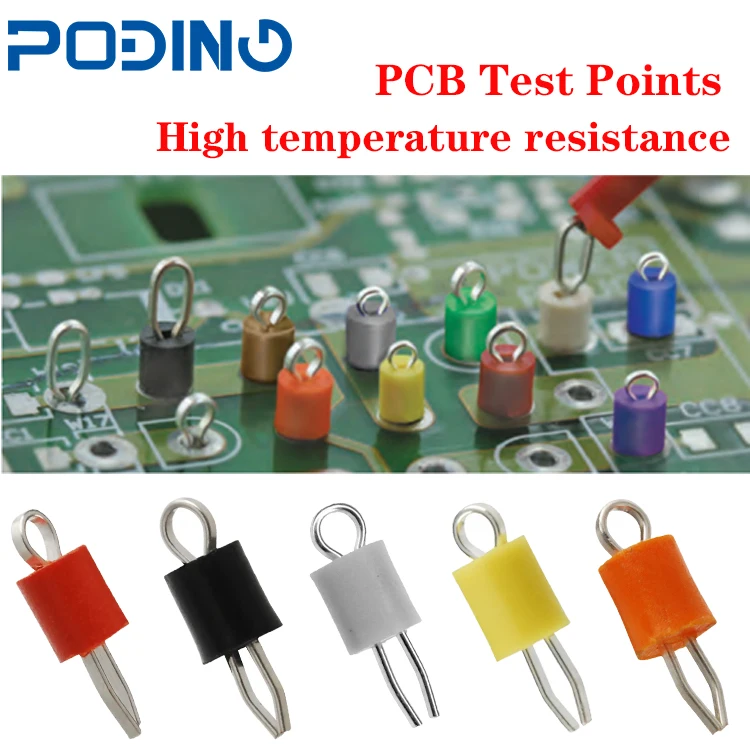 Test Point Red Poding Miniature THM Test Point - Red High Temperature Resistance