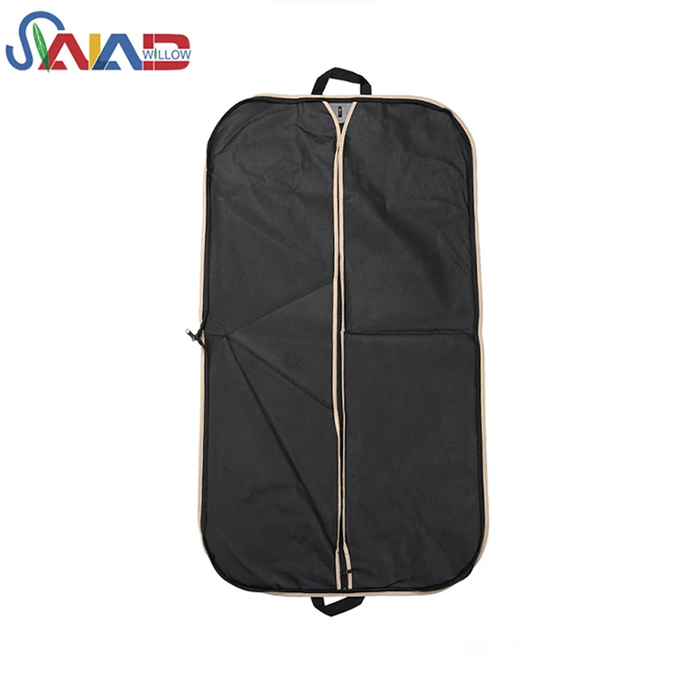 Wholesale Supply printing clothes cover custom folding garment suit bag