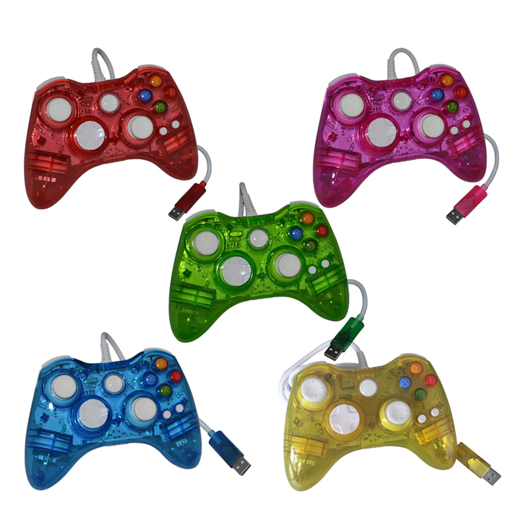 

Wired game controller gamepad joystick for xbox 360, Many colors