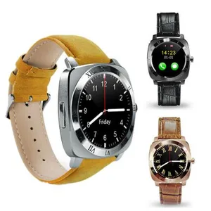 2019  Android Smart Watch for Man  Relojes Inteligentes Bluetooth Smart Watch   X3  Luxury Leather strap
