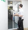 floating window retractable pleated anti insect fly screen