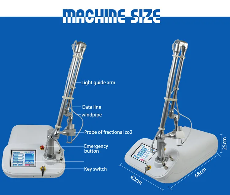 RF Tube  Vaginal Tightening Fractional CO2 Laser With co2 fractional laser
