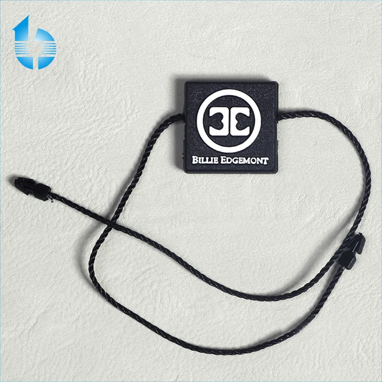 1000pcs x 3//5 7 inch Loop tag Lock Pin legami tagging elementi di fissaggio-LT3 Nero Perline