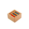 The Montessori materials language wooden Noun & Verb Introduction Solids with Tray for children in preschool and nursery