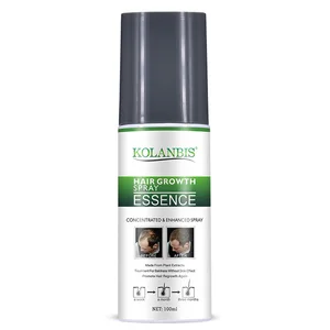 100ML organic herbal private label hair serum growth spray men without side effect